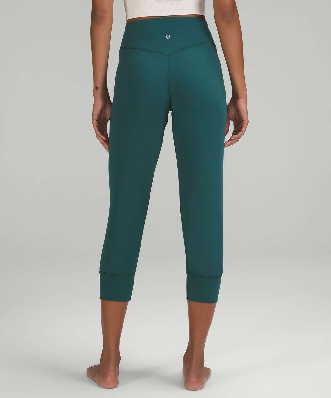 Lululemon Align High-Rise Cropped Jogger - Green Jasper