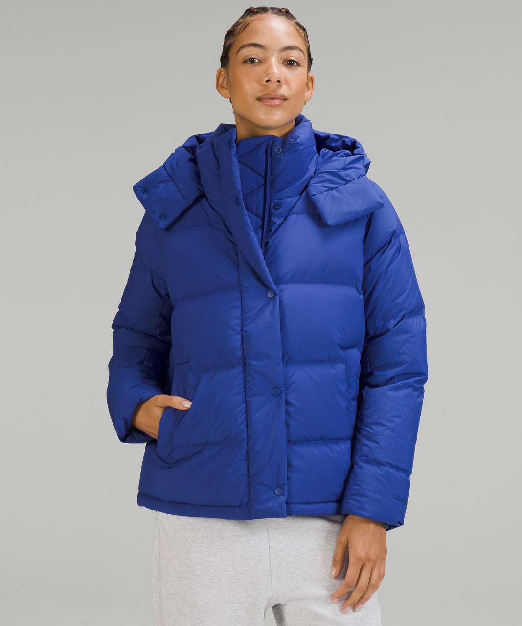 Women's Lululemon Light down jacket, size 34 (Blue)