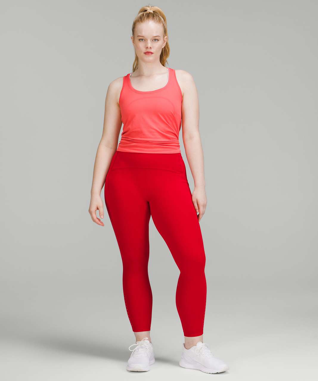 Lululemon Swift Speed High-Rise Tight 25" - Dark Red