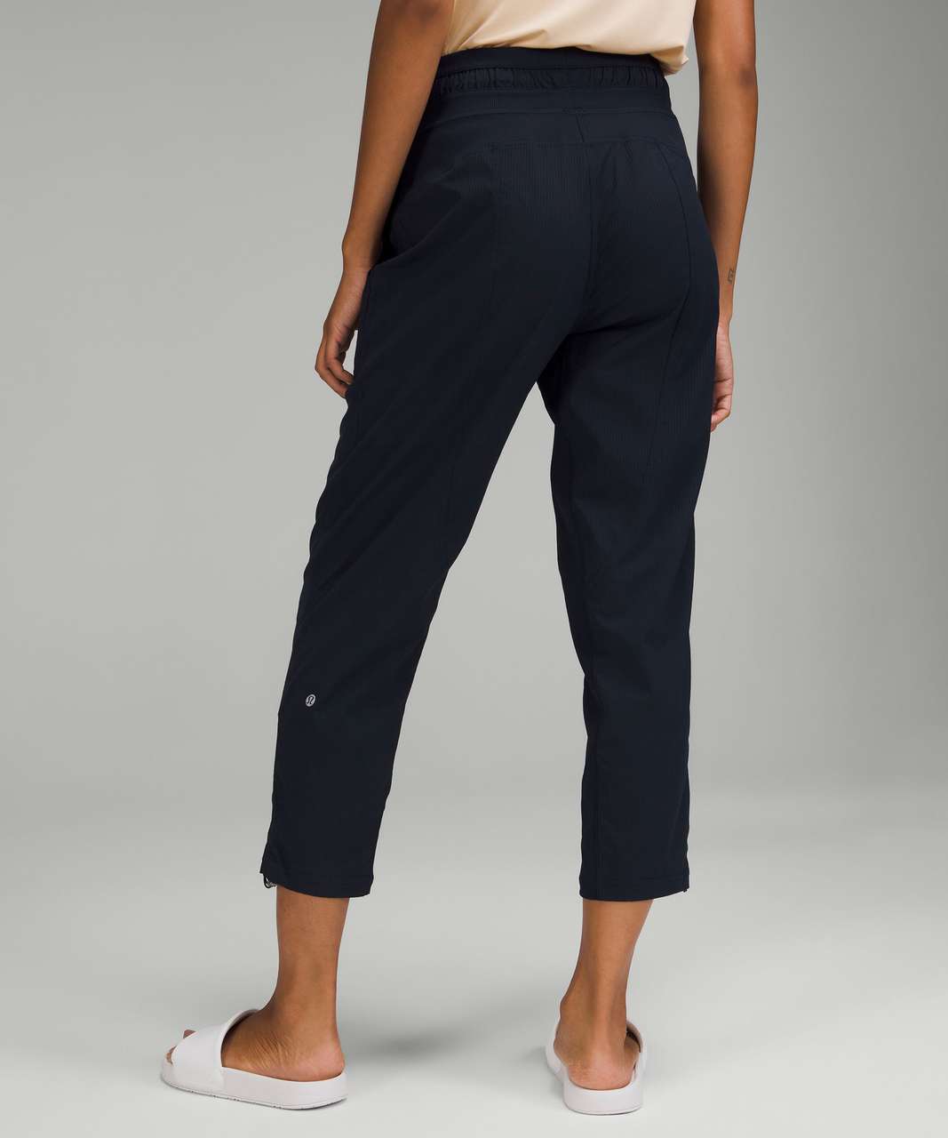 lululemon athletica, Pants & Jumpsuits, Lululemon Beyond The Studio Crop  Pant St Release True Navy 2 Xs High Rise