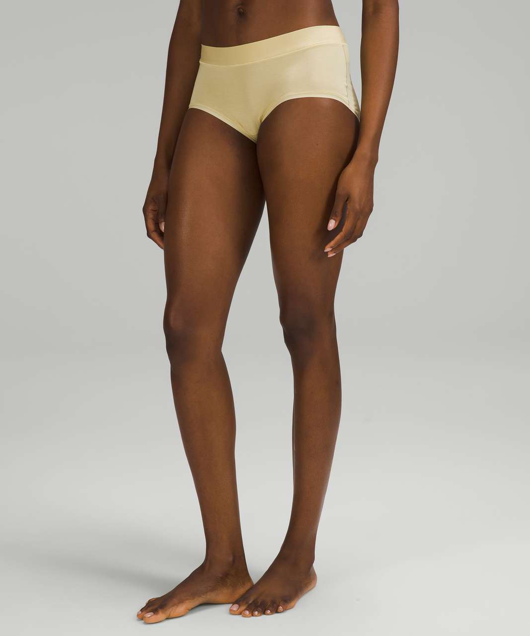 Lululemon UnderEase Mid-Rise Boyshort Underwear - Sunbeam