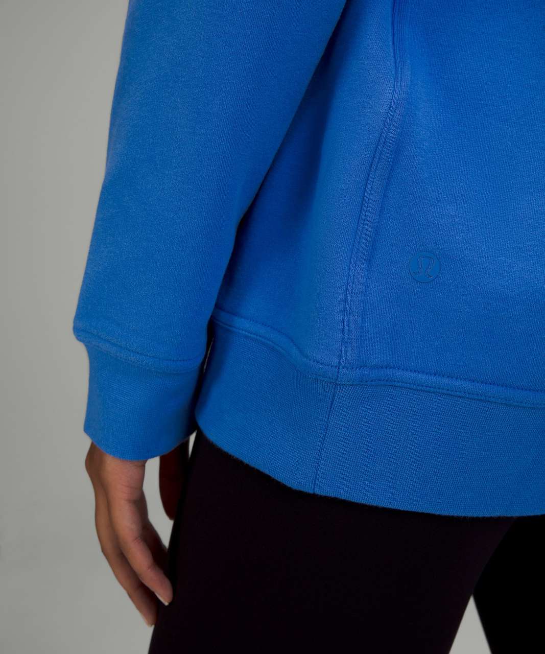 Lululemon All Yours Crew *Fleece - Blue Nile