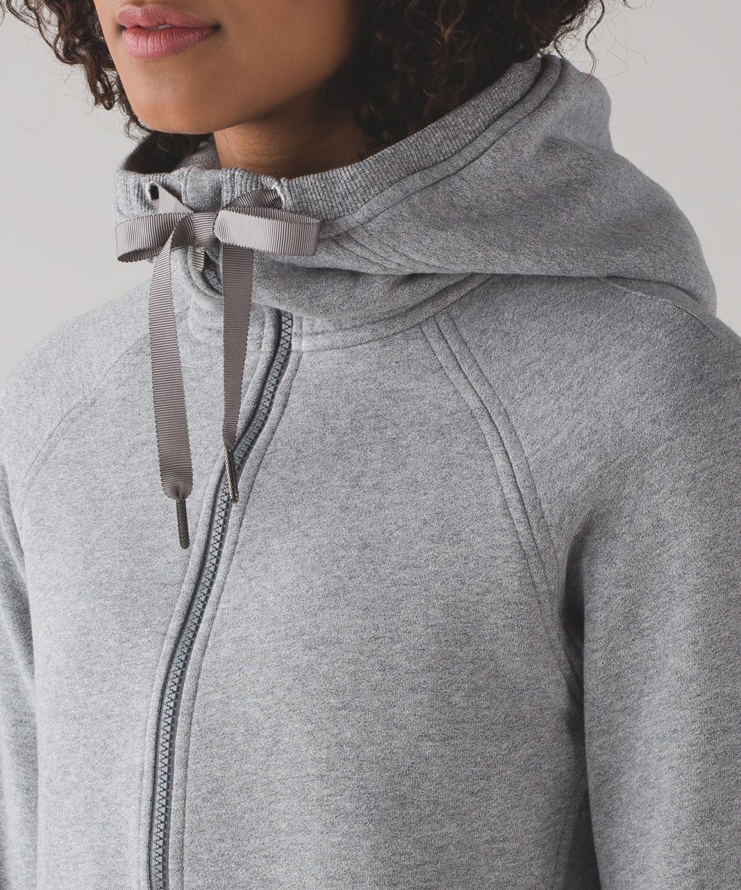 Lululemon Fleece Please Hoodie - Heathered Speckled Medium Grey