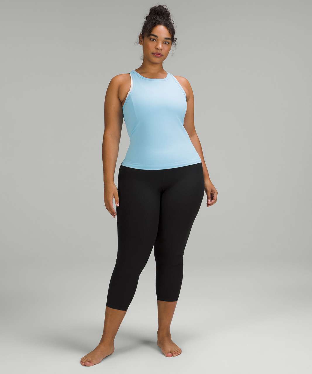 Lululemon Align Ribbed High-Rise Crop 23" - Black