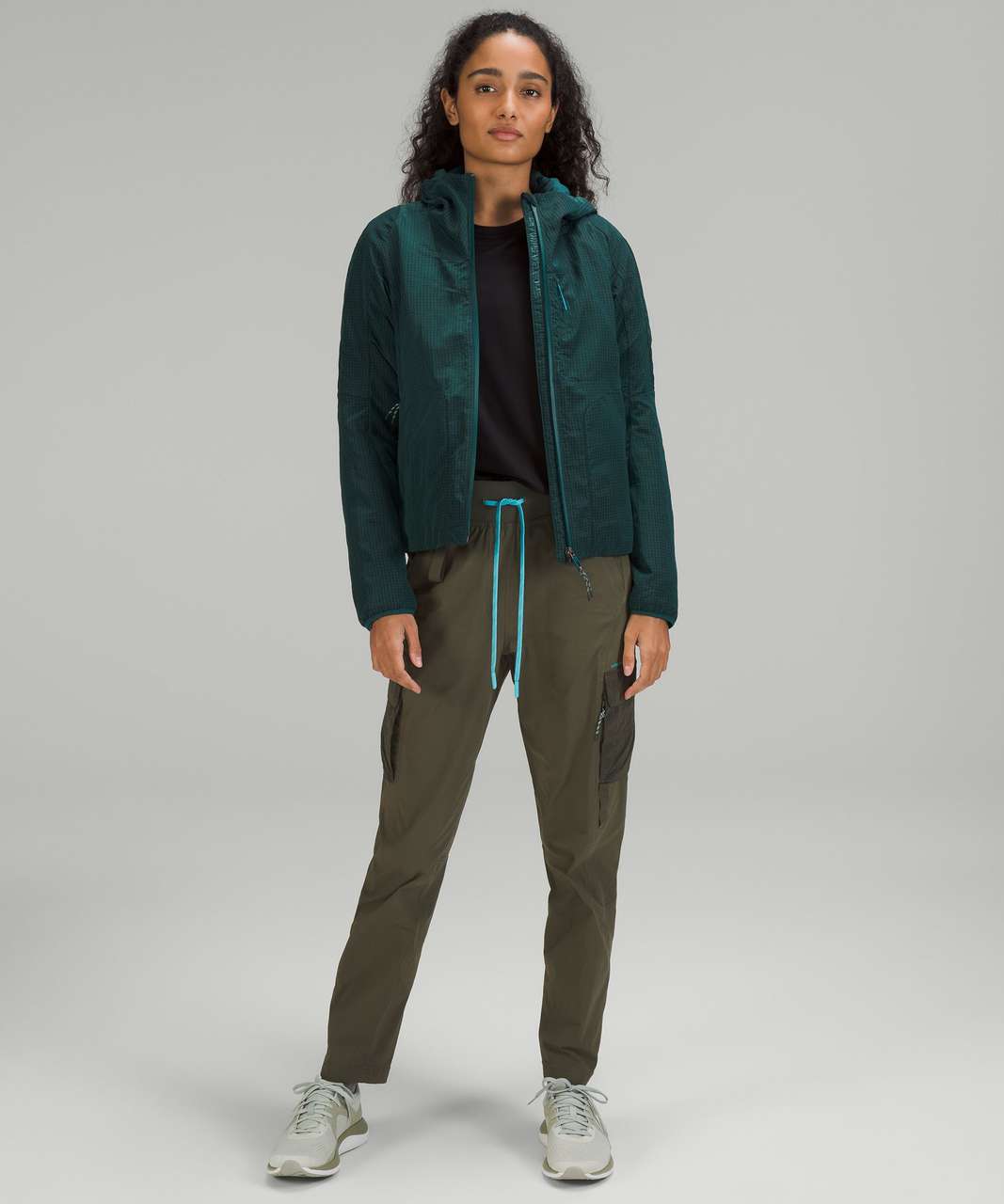 Lululemon Lightweight Insulated Hiking Jacket - Green Jasper