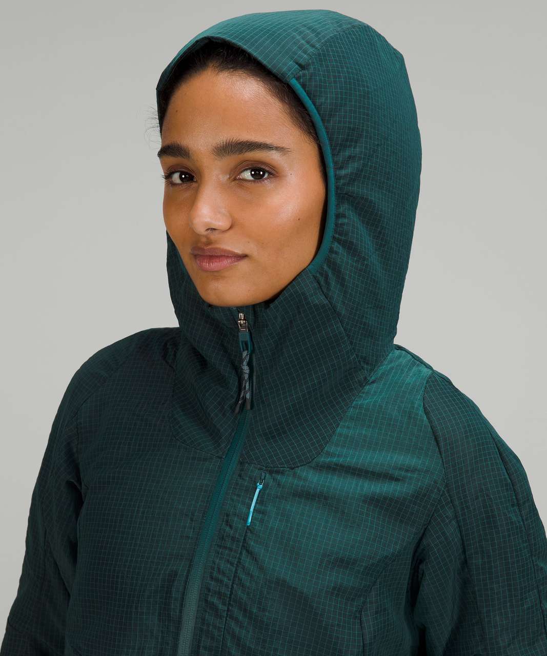 Lululemon Lightweight Insulated Hiking Jacket - Green Jasper