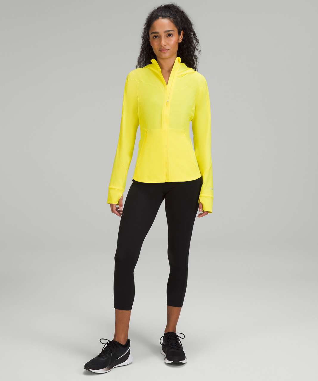 Lululemon Mist Over Windbreaker - Sonic Yellow