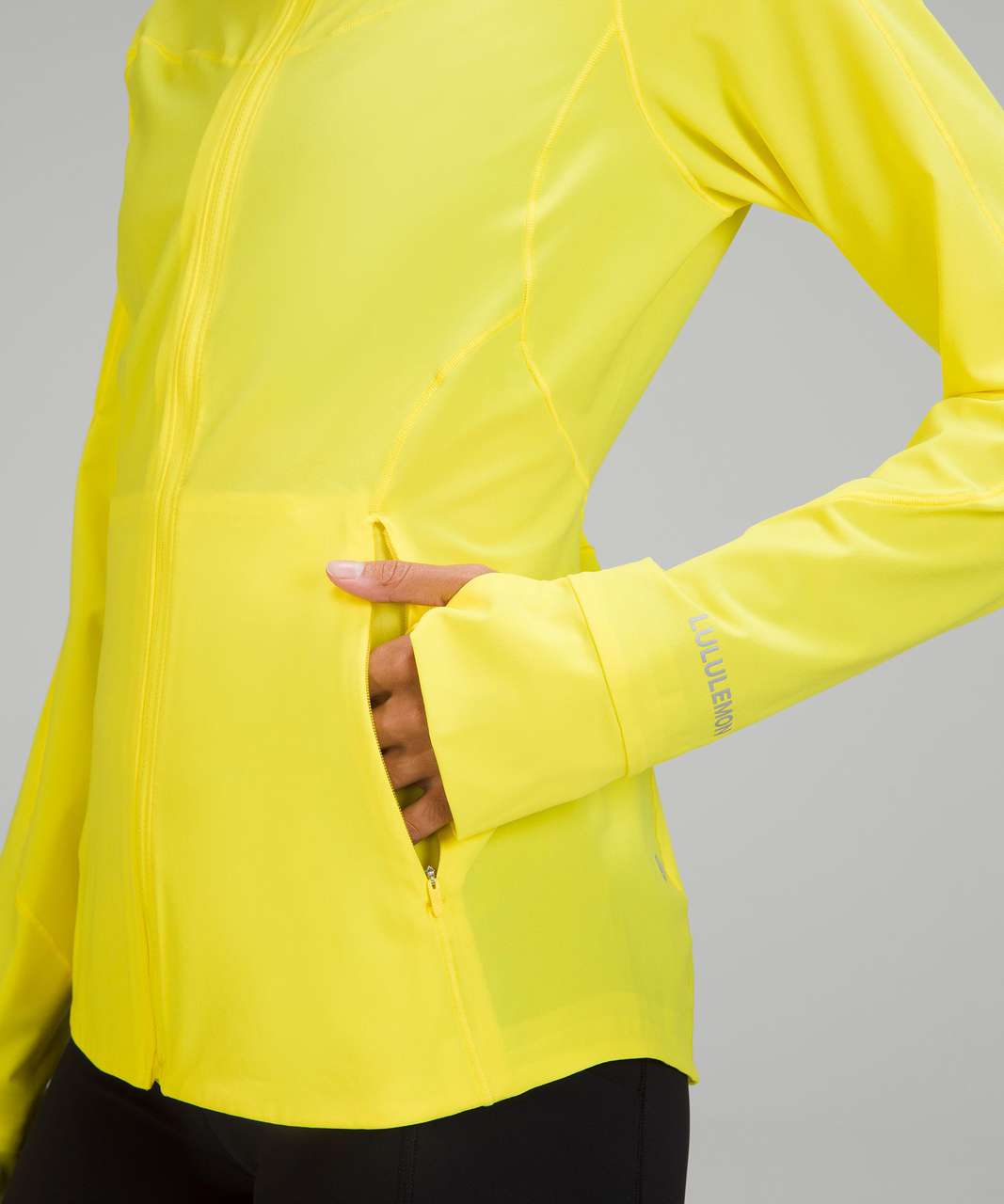 Lululemon Mist Over Windbreaker - Sonic Yellow