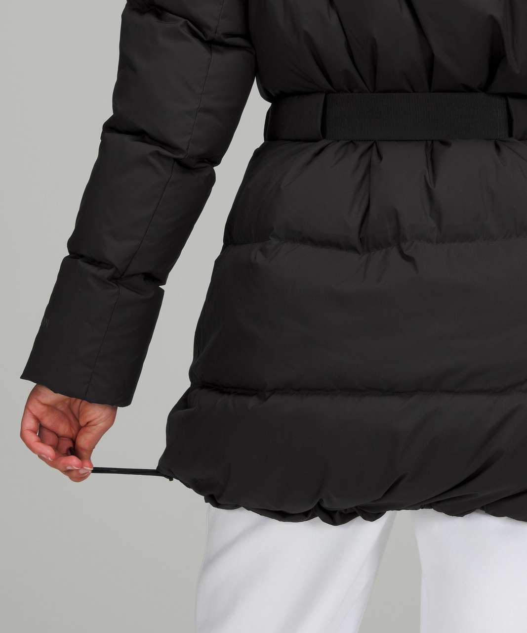 Lululemon Wunder Puff Waist Jacket - Black