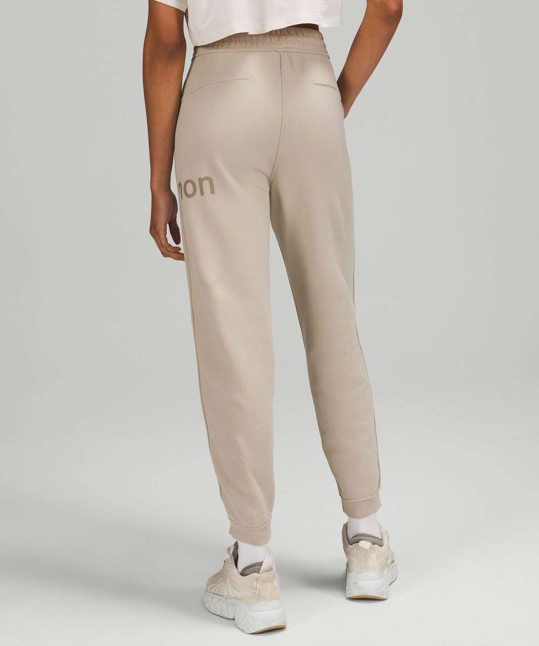 Lululemon Loungeful High-Rise Jogger *Graphic - Raw Linen - lulu fanatics