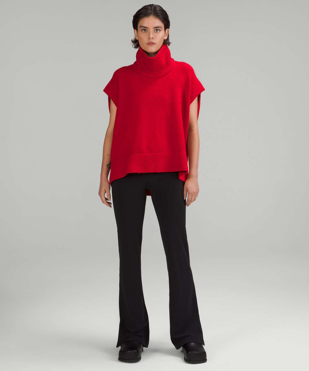 Lululemon Brushed Cotton Merino Blend Tunic - Carnation Red