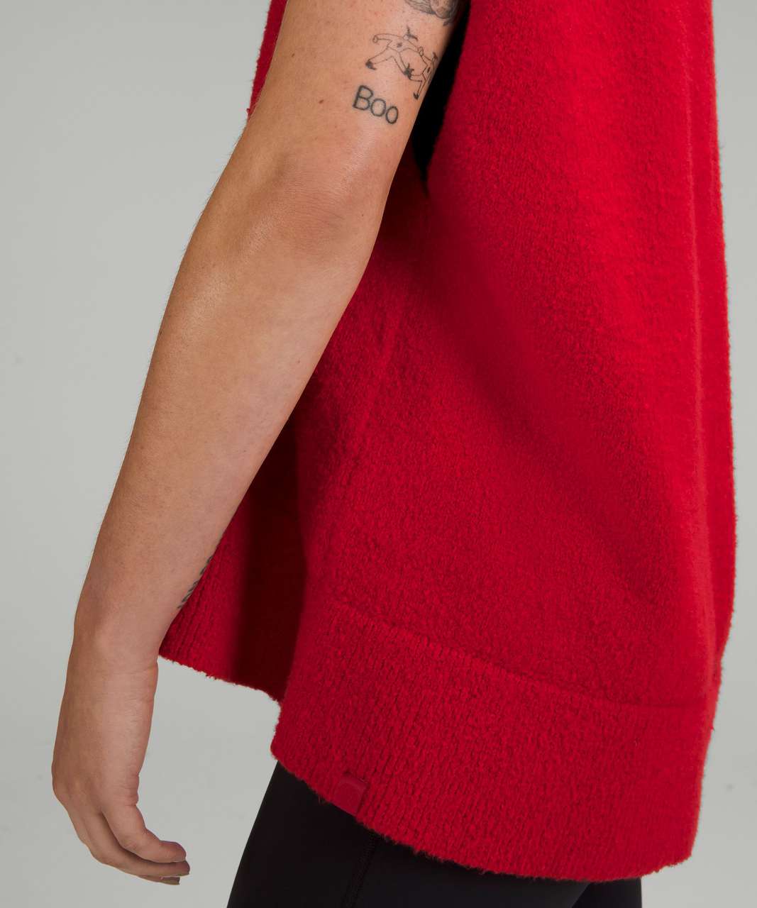 Lululemon Brushed Cotton Merino Blend Tunic - Carnation Red