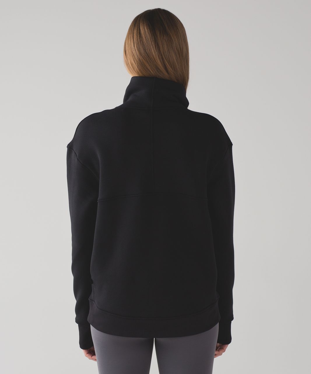 Lululemon Kick The Cold Funnel Neck - Black