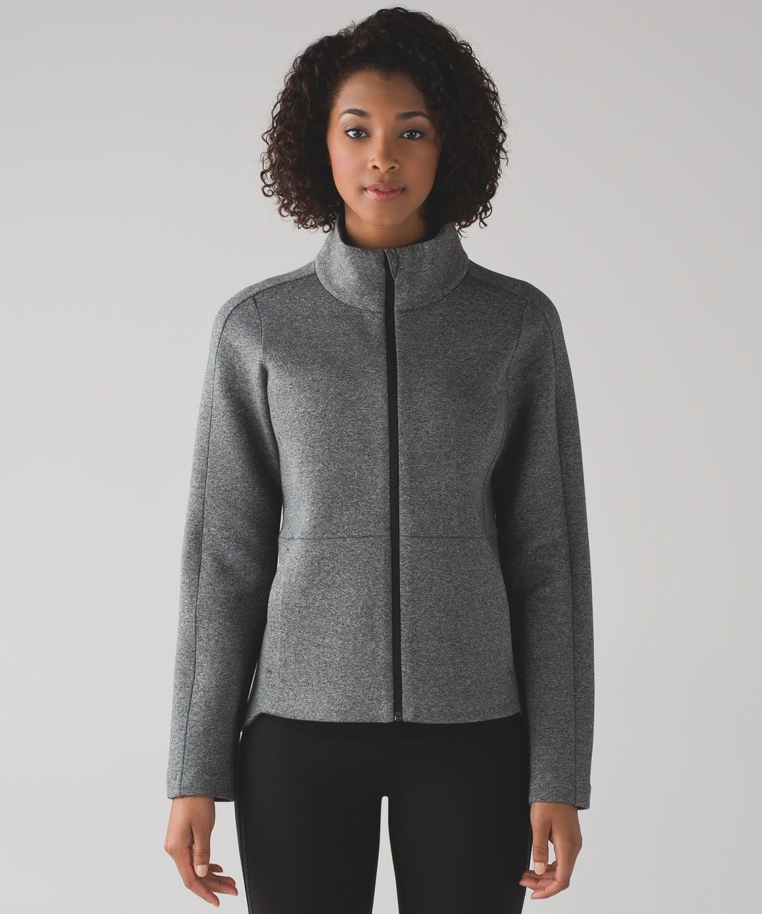 Lululemon Going Places Jacket - Heathered Speckled Black / Black