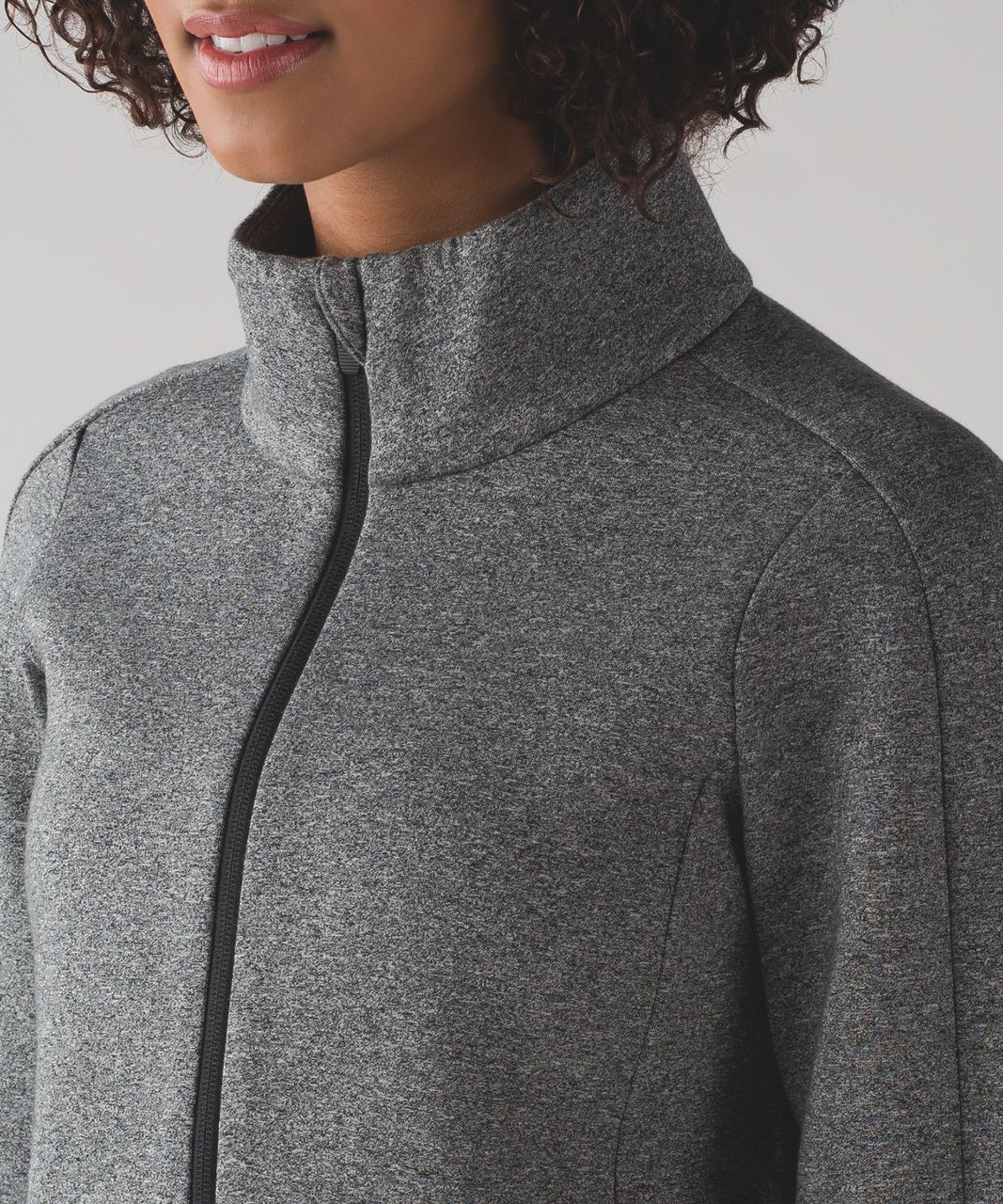 Lululemon Going Places Jacket - Heathered Speckled Black / Black