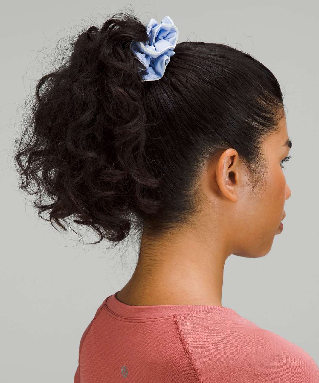 Lululemon Light Locks Scrunchie - Blue Linen