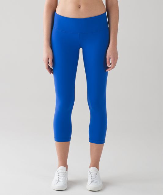 Lululemon Wunder Under Crop II *Full-On Luon (First Release) - Black ...