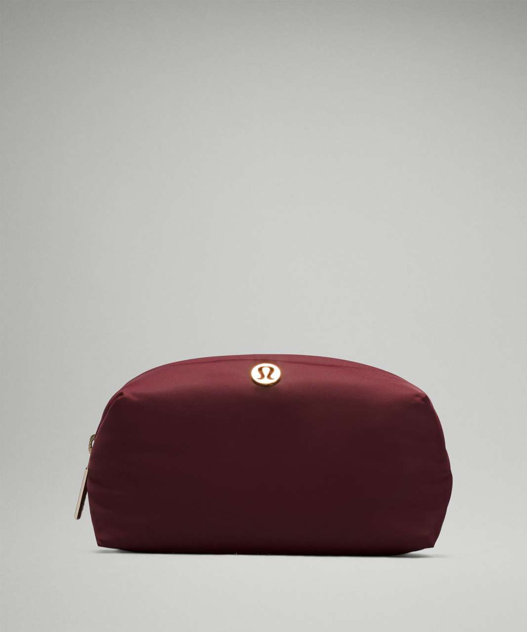 Lululemon Feeling Ready Mini Pouch - Red Merlot / Gold - lulu fanatics