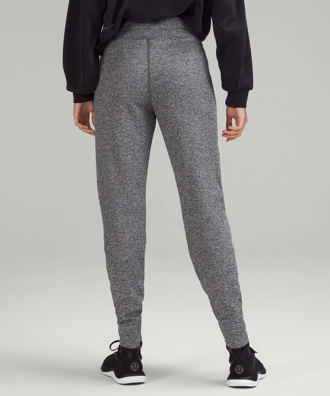 Lululemon Engineered Warmth Relaxed Fit Jogger - Black / White