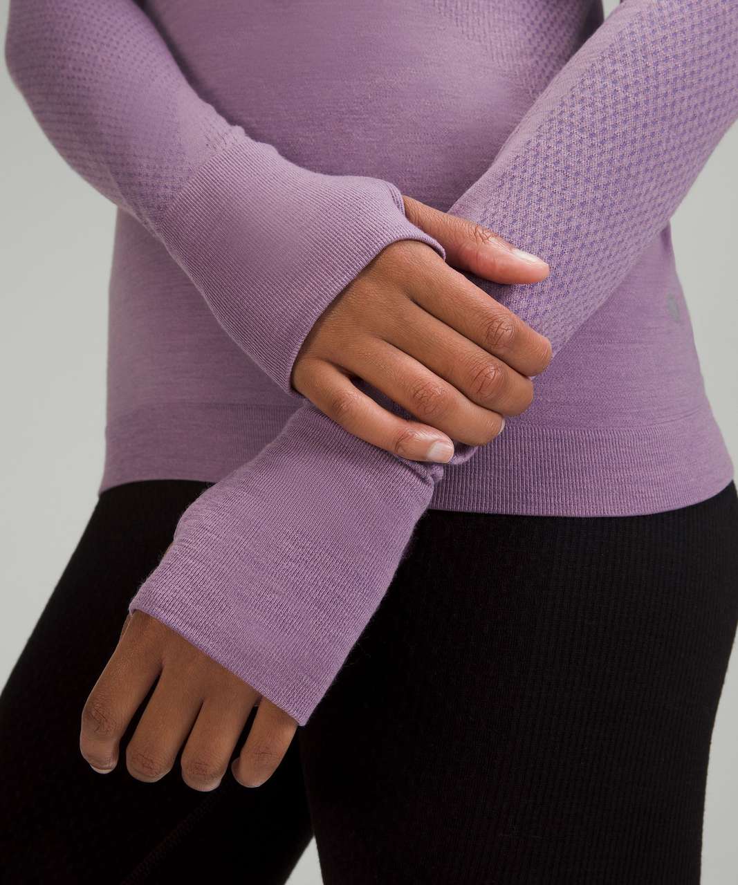 Lululemon Keep the Heat Thermal High-Rise Tight 28 - Purple Ash - lulu  fanatics