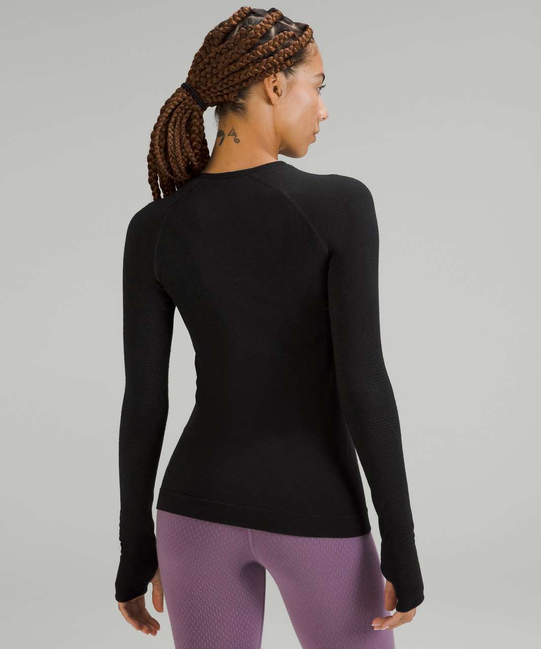 Tech Thermal Long Sleeve Top Black