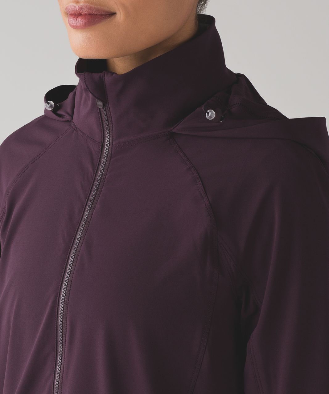 Lululemon Step To It Jacket - Black Cherry