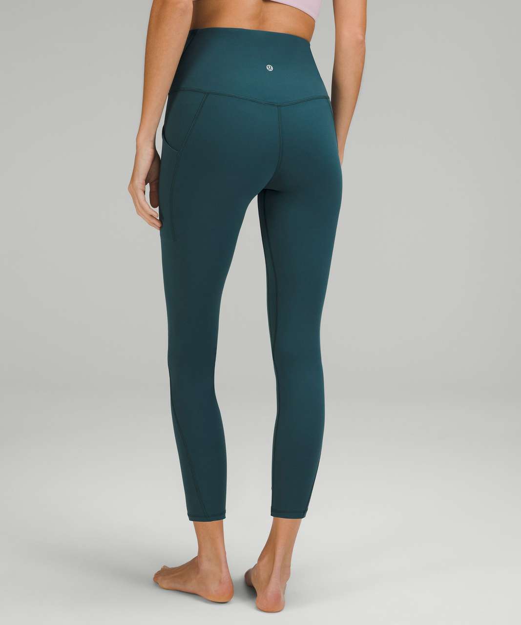 Lululemon Align High-Rise Pant with Pockets 25 - Green Jasper - lulu  fanatics