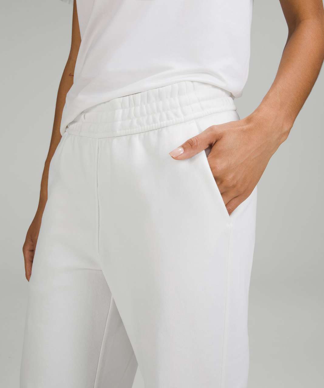 Lululemon Loungeful Straight Leg Pant - White