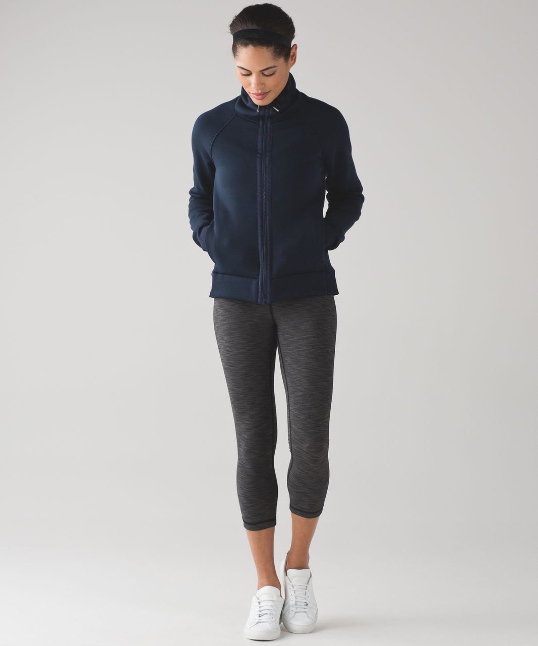 Lululemon Contour Jacket - Midnight Navy - lulu fanatics