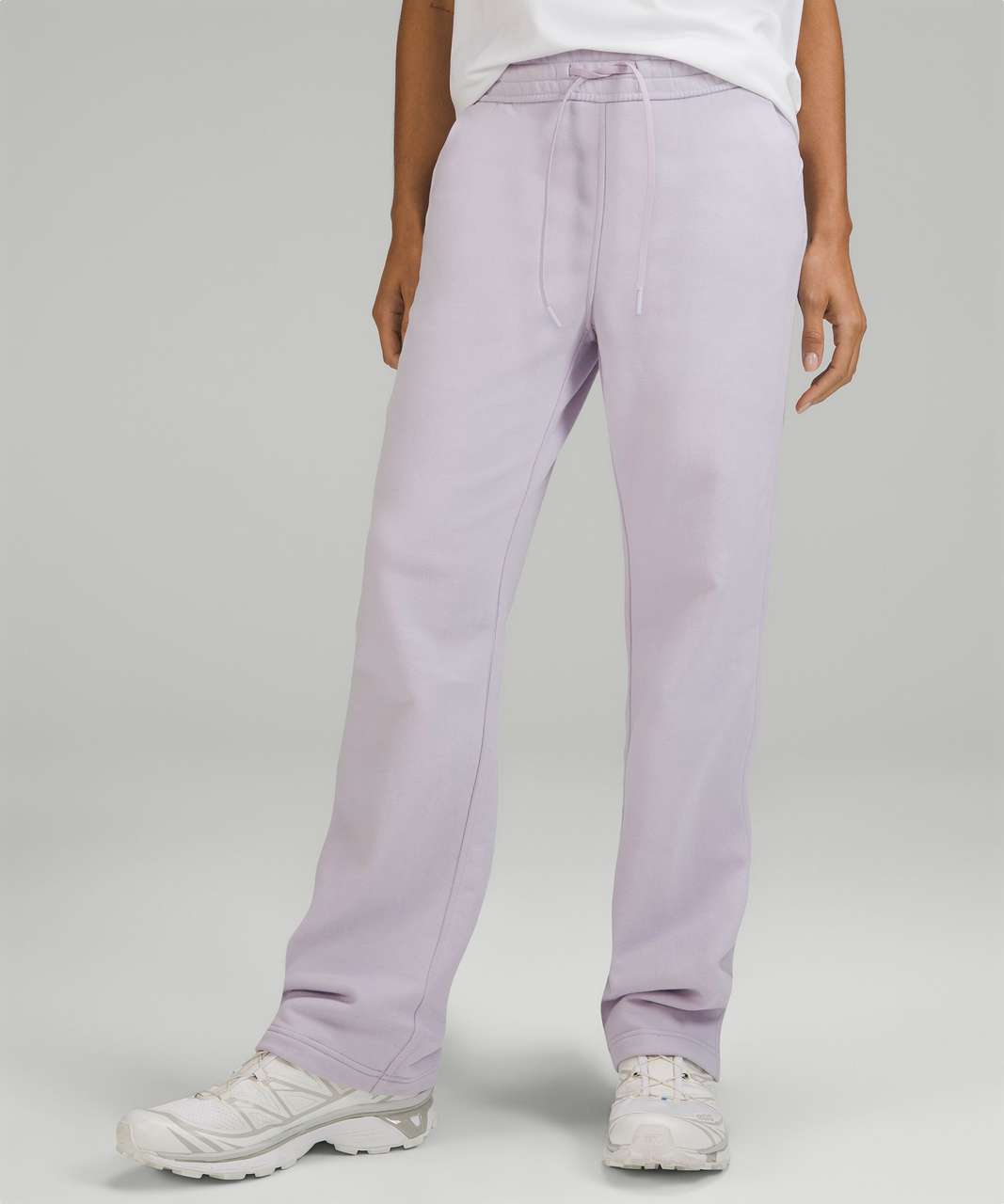 Lululemon Loungeful Straight Leg Pant - Faint Lavender - lulu fanatics