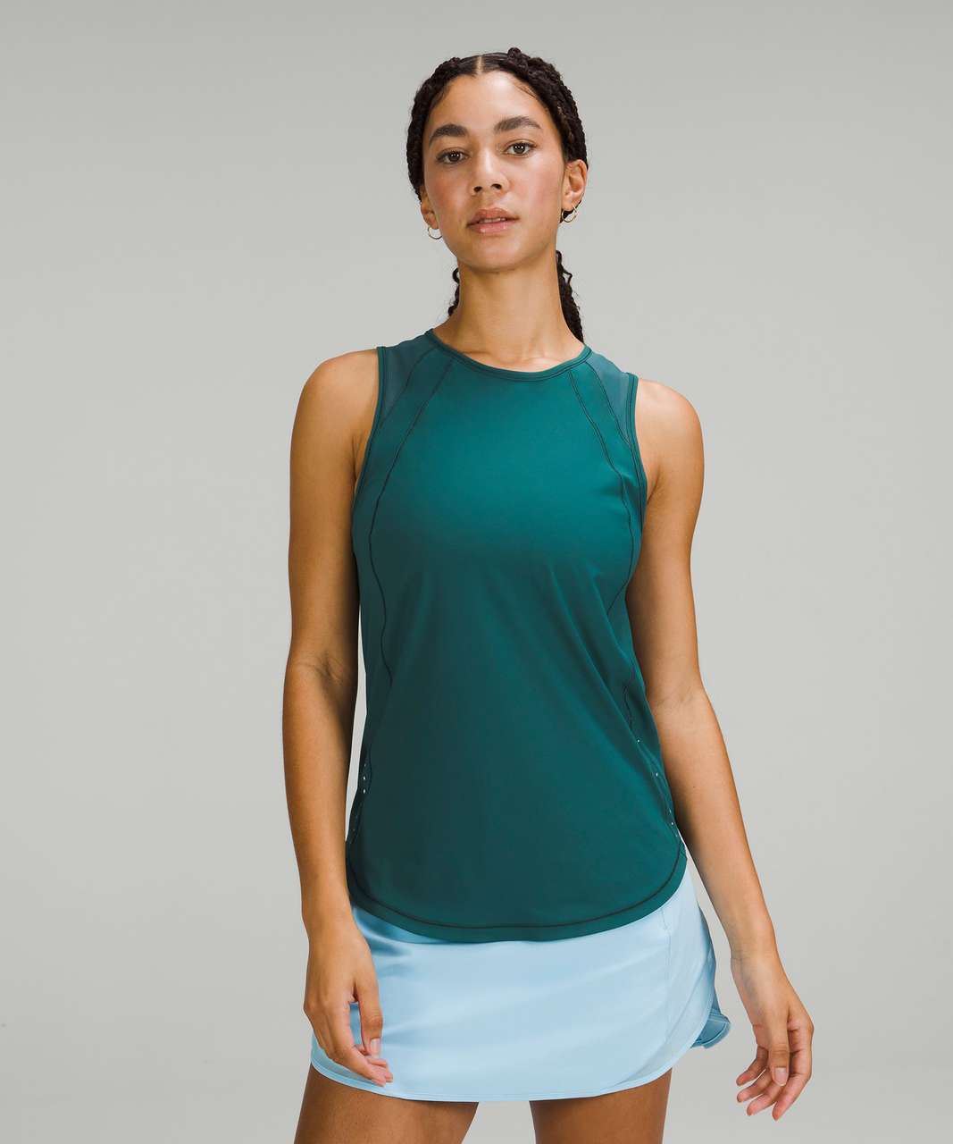 Lululemon Sculpt Tank Top - Green Jasper