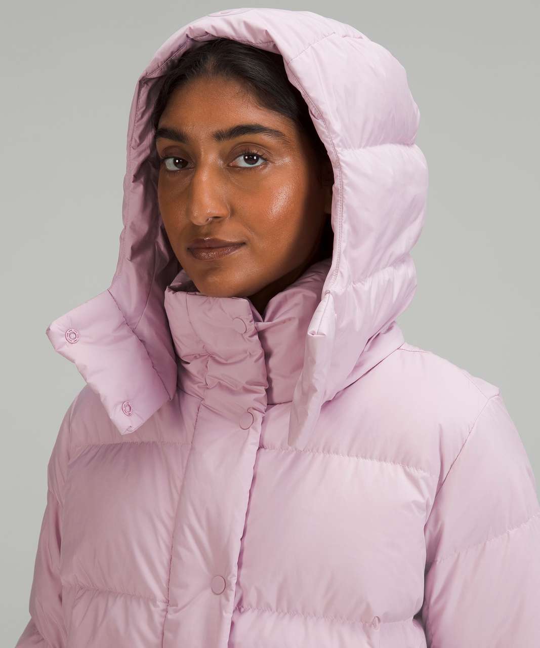 Lululemon Wunder Puff Cropped Jacket - Pink Peony