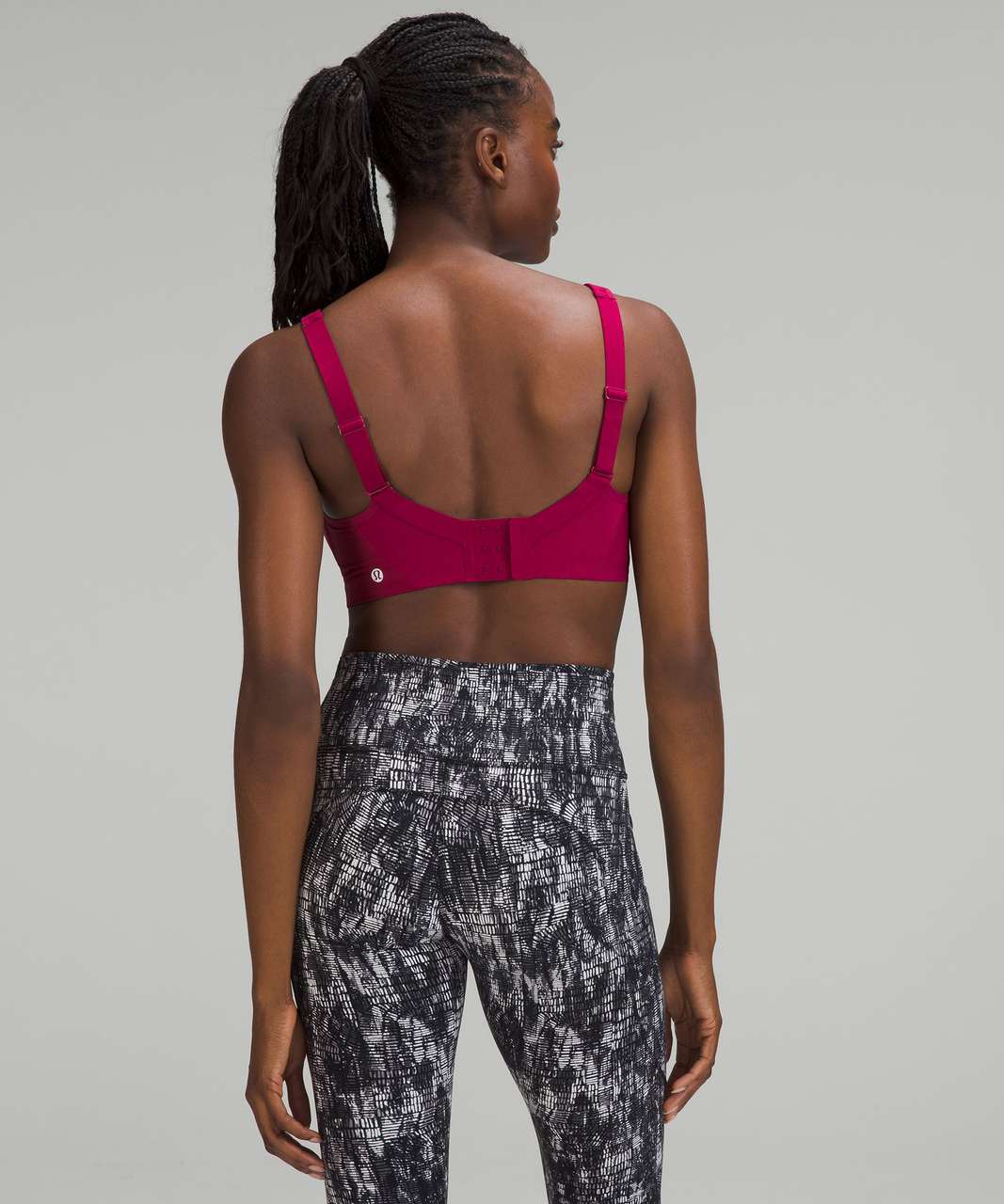 Lululemon Run Times Bra *High Support, B–G Cups - Pomegranate