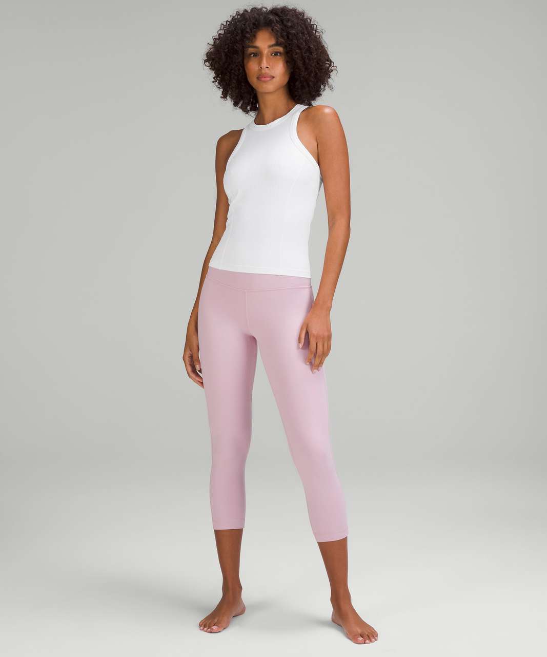 Ribbed Nulu Racerback Yoga Tank Top