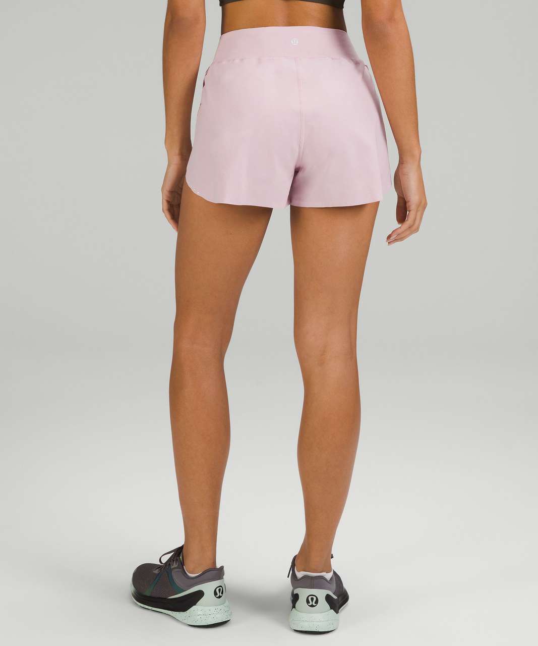 Lululemon Find Your Pace High-Rise Lined Short 3" - Pink Peony