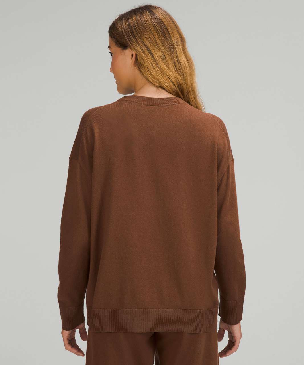 Sweatshirt Lululemon Brown size 10 US in Synthetic - 30550235