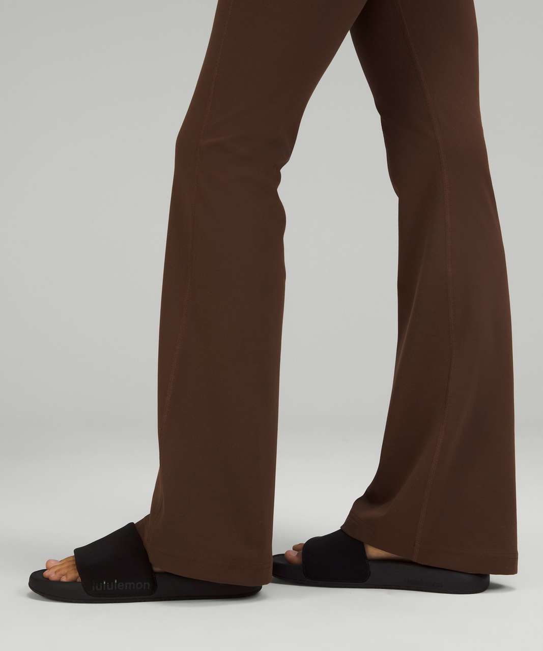 Lululemon Groove Super-High-Rise Flared Pant *Nulu - Roasted Brown - lulu  fanatics