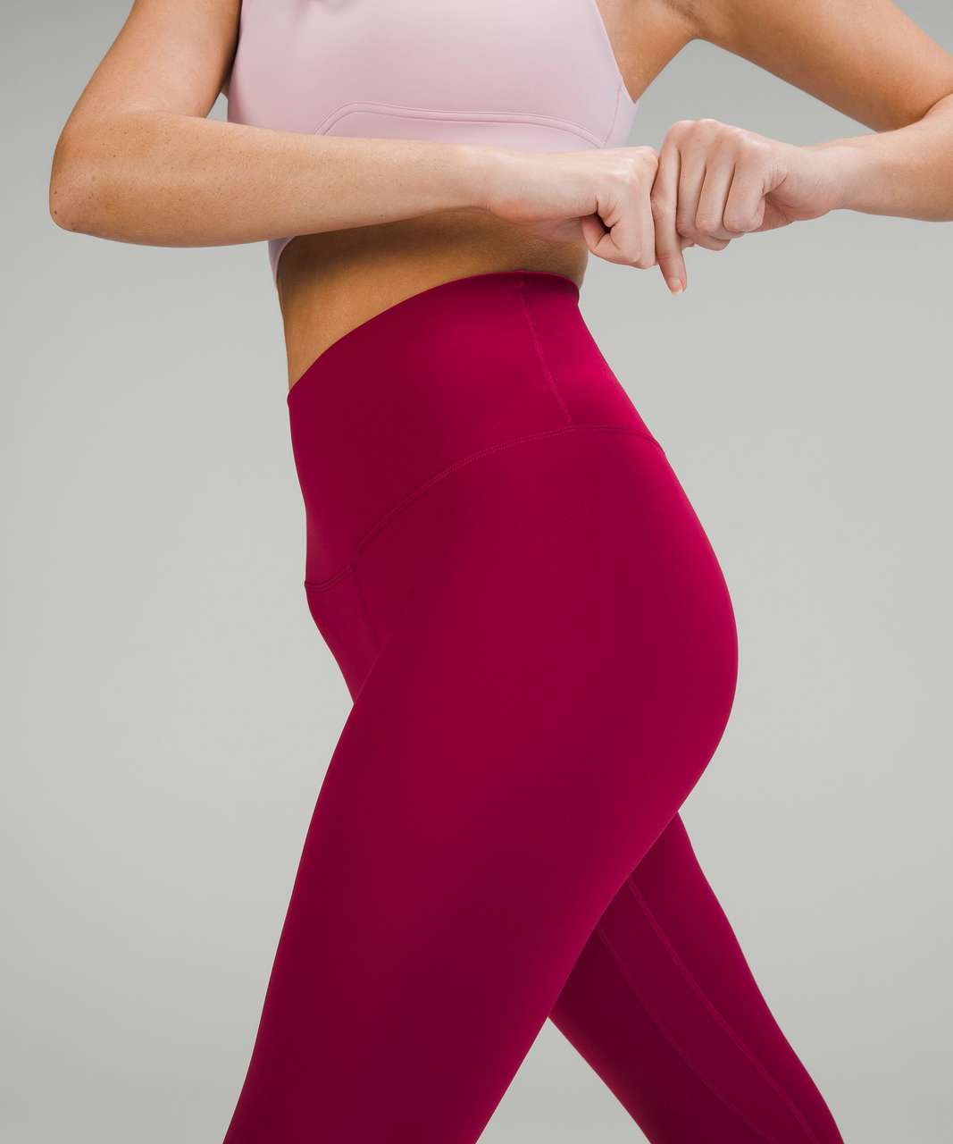 Lululemon Align High-Rise Crop 23" - Pomegranate