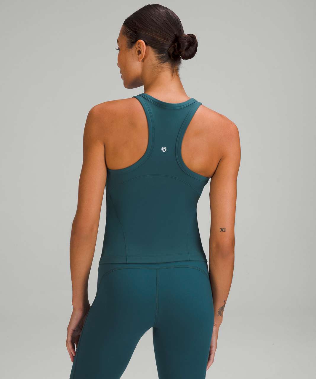 Lululemon Align Waist-Length Racerback Tank Top - Green Jasper