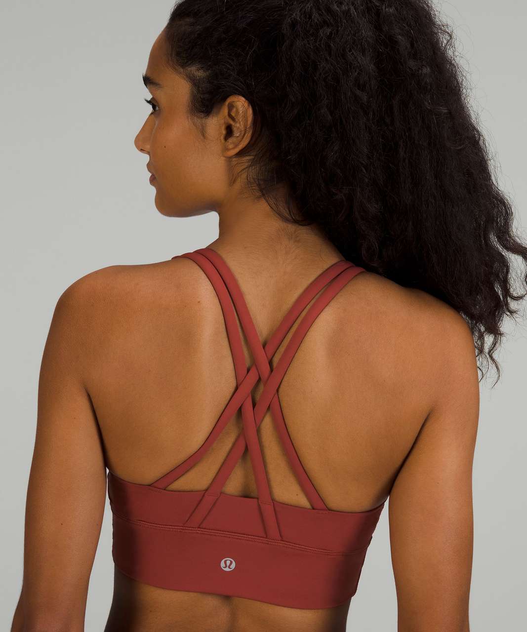 Lululemon Energy Longline Bra *Medium Support, B–D Cups - Cayenne - lulu  fanatics