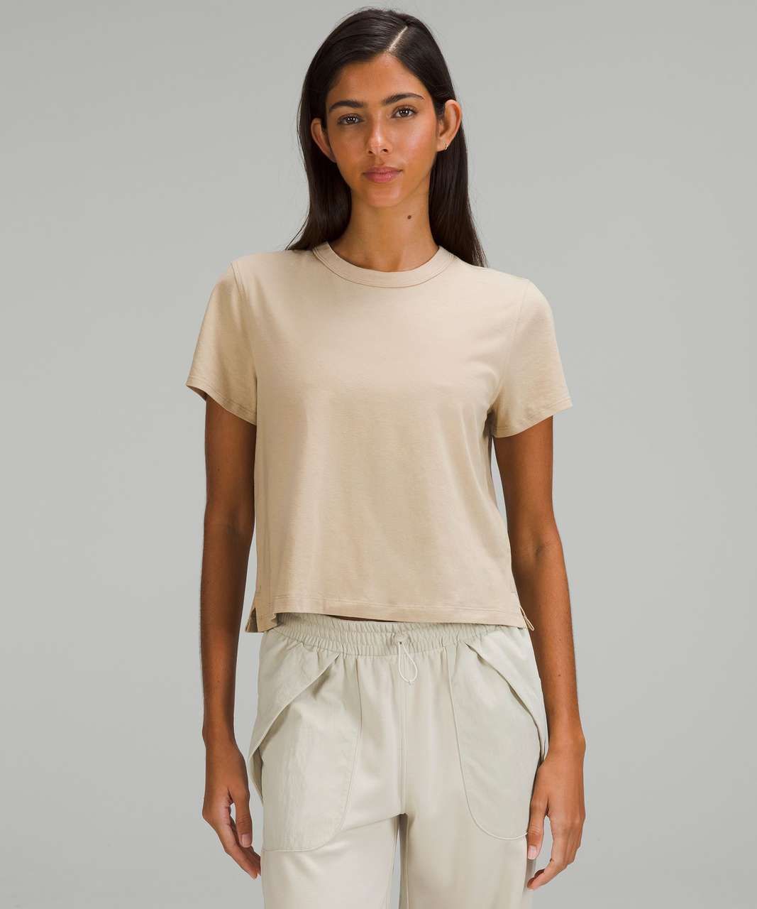 Lululemon Classic-Fit Cotton-Blend T-Shirt - Trench