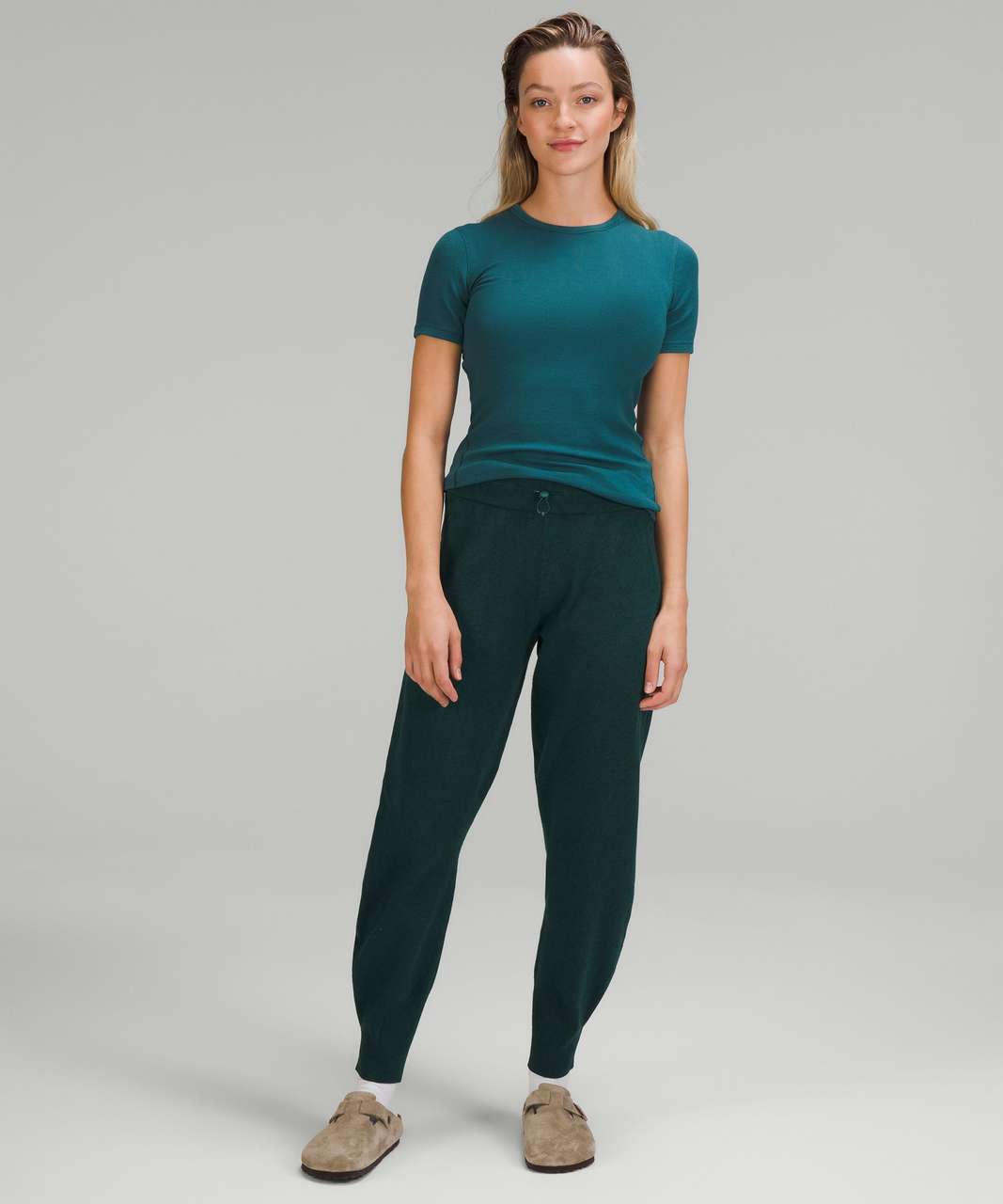 Lululemon Hold Tight Short Sleeve Shirt - Green Jasper