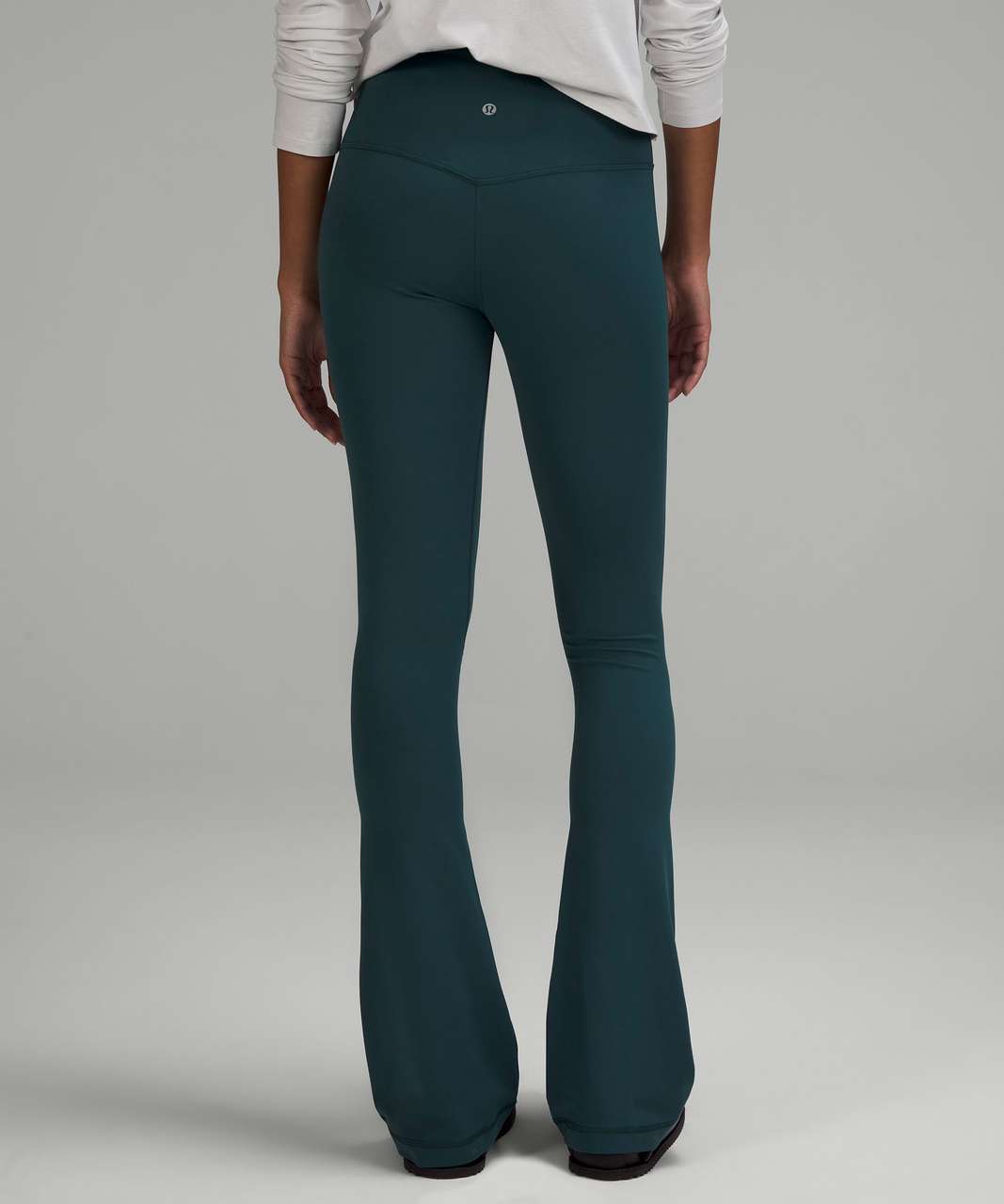 Mint Green High-Waisted Flare Pants, NOCTURNE