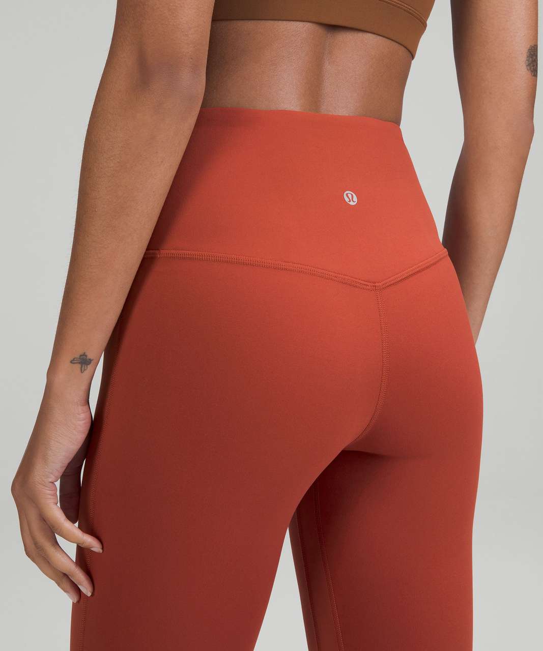 not just for working out, but for going out as well!! love my lululemon  Align™ High-Rise Mini Flared Pant 32 in the color Cayenne 🖤🧶 : r/ lululemon