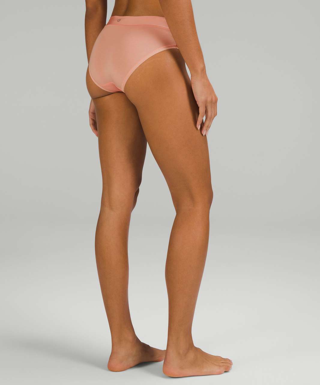 Lululemon UnderEase Mid-Rise Bikini Underwear 5 Pack - Black / Black / Dew  Pink / Gull Grey / Engrave WP Mini Pink Peony - lulu fanatics