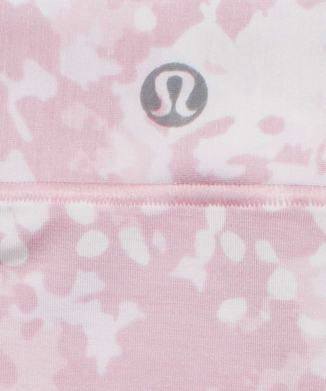 Lululemon UnderEase Mid-Rise Bikini Underwear 5 Pack - Black / Black / Dew Pink / Gull Grey / Engrave WP Mini Pink Peony