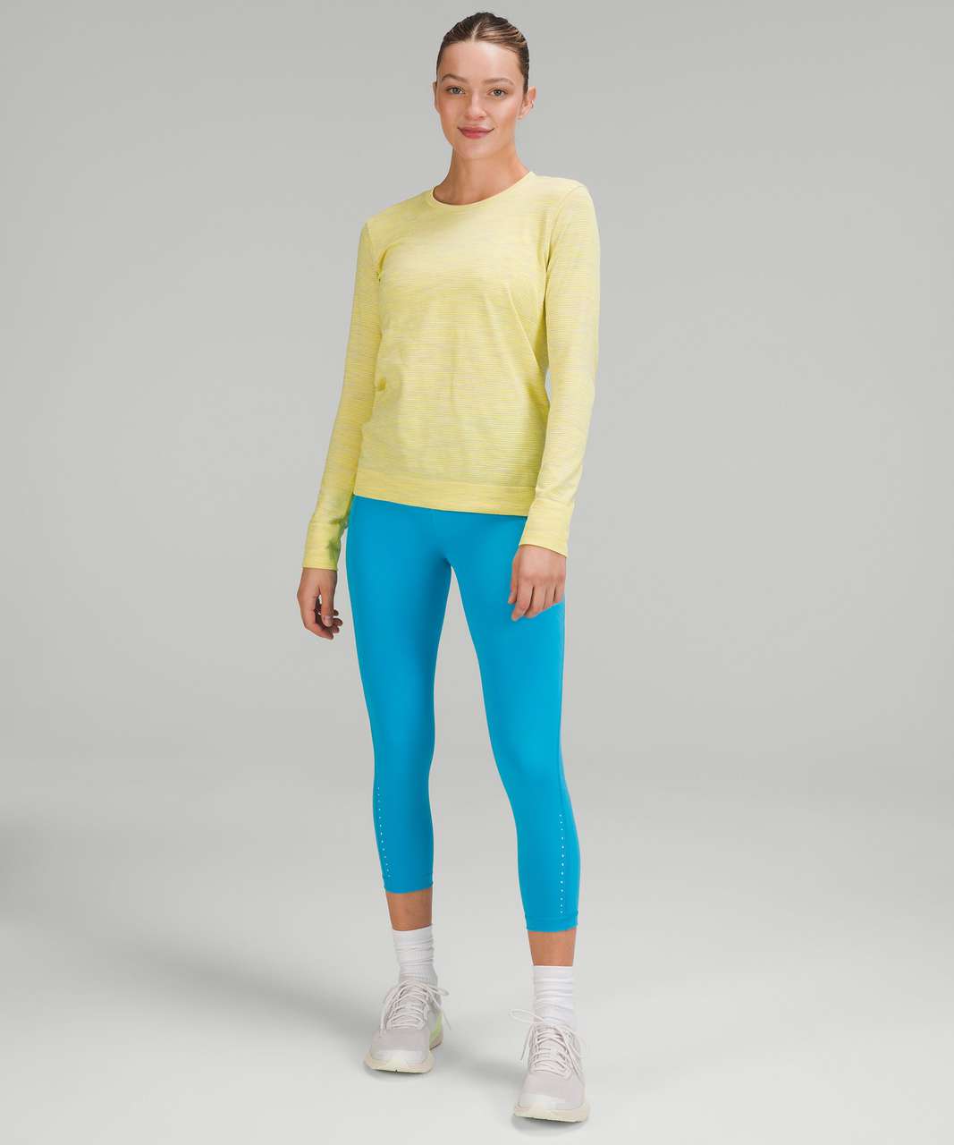 Lululemon Swift Speed High-Rise Crop 23" - Turquoise Tide