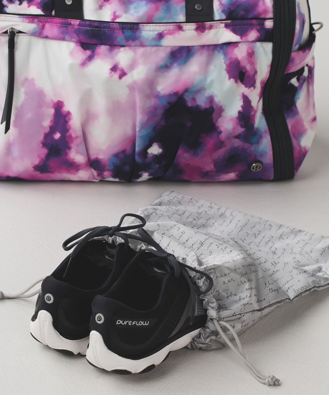 Lululemon Urban Warrior Duffel - Blooming Pixie Multi / Deep Coal