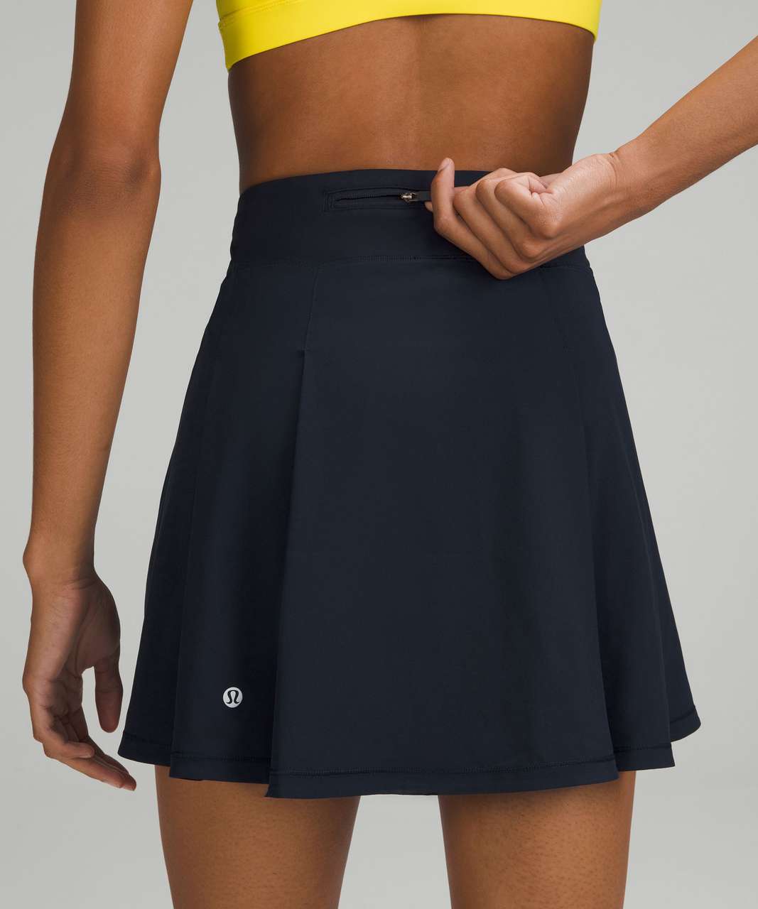 Lululemon Pace Rival Mid-Rise Skirt *Extra Long - True Navy