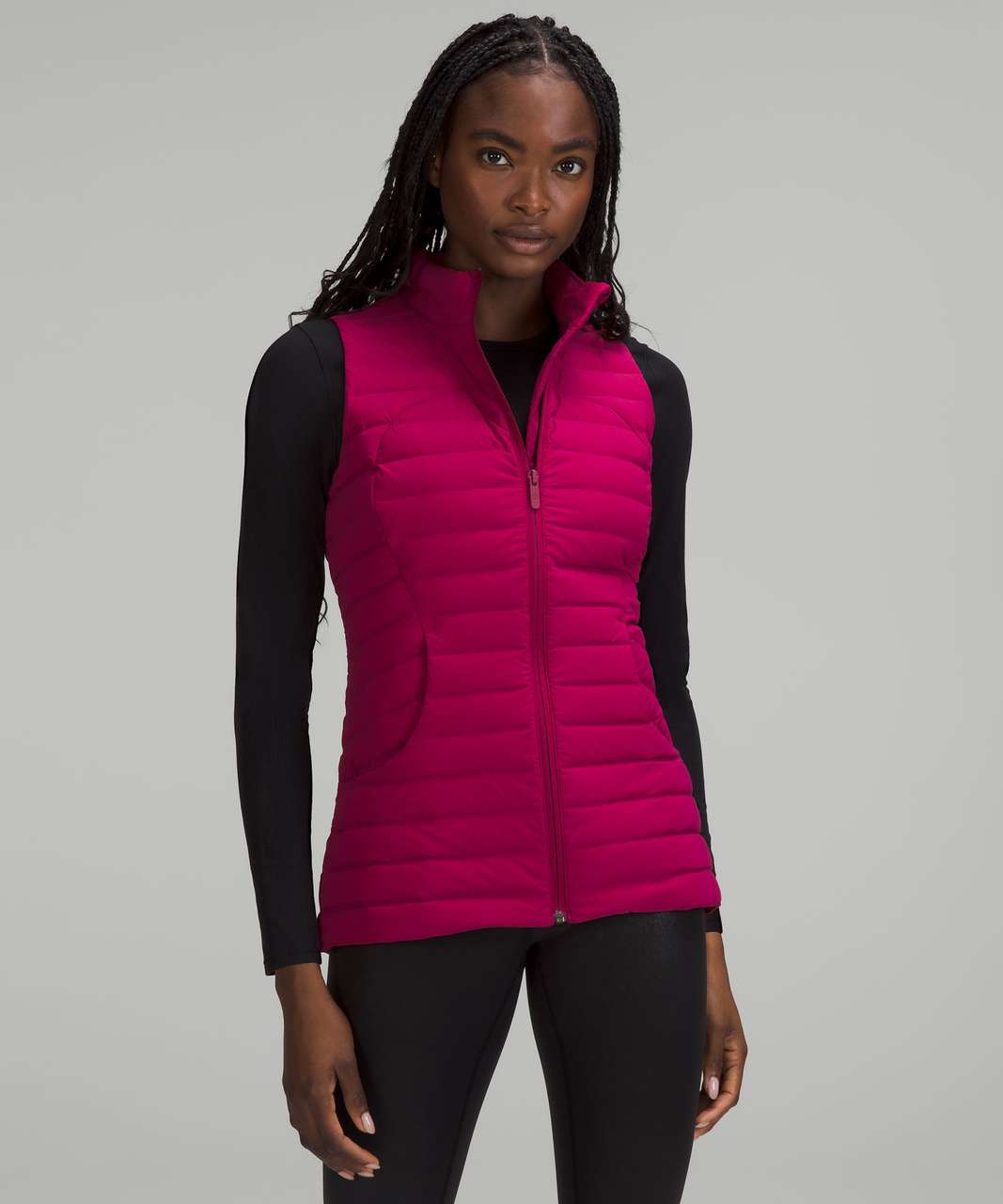 Lululemon Pack It Down Vest - Pomegranate